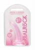 Dildo analne korek na przyssawce różowy 12 cm